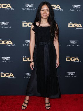 Chinese filmmaker Chlo Zhao (Chloe Zhao) arrives at the 75th Annual Directors Guild Of America (DGA) Awards held at The Beverly Hilton Hotel on February 18, 2023 in Beverly Hills, Los Angeles, California, United States. 