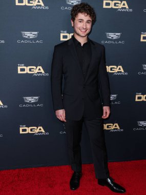 Gabriel LaBelle arrives at the 75th Annual Directors Guild Of America (DGA) Awards held at The Beverly Hilton Hotel on February 18, 2023 in Beverly Hills, Los Angeles, California, United States. 