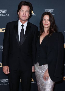 Jason Bateman and wife Amanda Anka arrive at the 75th Annual Directors Guild Of America (DGA) Awards held at The Beverly Hilton Hotel on February 18, 2023 in Beverly Hills, Los Angeles, California, United States. 