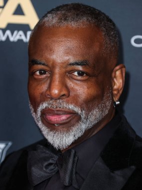 American actor LeVar Burton arrives at the 75th Annual Directors Guild Of America (DGA) Awards held at The Beverly Hilton Hotel on February 18, 2023 in Beverly Hills, Los Angeles, California, United States.