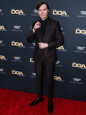 American actor Paul Dano arrives at the 75th Annual Directors Guild Of America (DGA) Awards held at The Beverly Hilton Hotel on February 18, 2023 in Beverly Hills, Los Angeles, California, United States. 