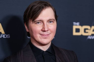 American actor Paul Dano arrives at the 75th Annual Directors Guild Of America (DGA) Awards held at The Beverly Hilton Hotel on February 18, 2023 in Beverly Hills, Los Angeles, California, United States. 