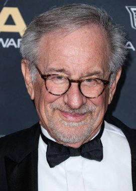 American film director, writer and producer Steven Spielberg arrives at the 75th Annual Directors Guild Of America (DGA) Awards held at The Beverly Hilton Hotel on February 18, 2023 in Beverly Hills, Los Angeles, California, United States. 