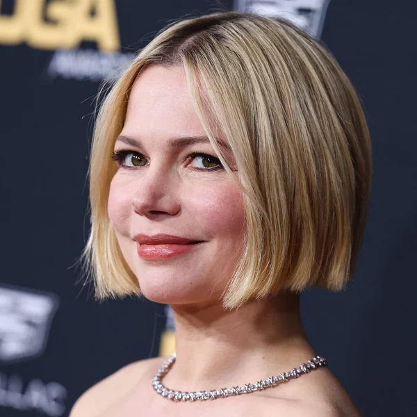 American Actress Michelle Williams Arrives 75Th Annual Directors Guild America — Zdjęcie stockowe