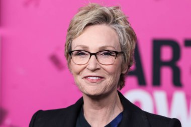 American actress Jane Lynch arrives at the Los Angeles Premiere Of STARZ's 'Party Down' Season 3 held at the Regency Bruin Theatre on February 22, 2023 in Westwood, Los Angeles, California, United States.