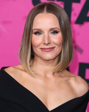 American actress and singer Kristen Bell arrives at the Los Angeles Premiere Of STARZ's 'Party Down' Season 3 held at the Regency Bruin Theatre on February 22, 2023 in Westwood, Los Angeles, California, United States.