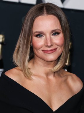 American actress and singer Kristen Bell arrives at the Los Angeles Premiere Of STARZ's 'Party Down' Season 3 held at the Regency Bruin Theatre on February 22, 2023 in Westwood, Los Angeles, California, United States.