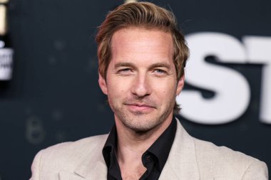 American actor Ryan Hansen arrives at the Los Angeles Premiere Of STARZ's 'Party Down' Season 3 held at the Regency Bruin Theatre on February 22, 2023 in Westwood, Los Angeles, California, United States.