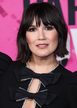 American actress Zoe Chao arrives at the Los Angeles Premiere Of STARZ's 'Party Down' Season 3 held at the Regency Bruin Theatre on February 22, 2023 in Westwood, Los Angeles, California, United States. 