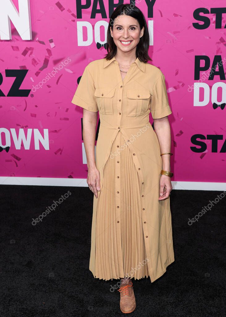American actress Beth Dover arrives at the Los Angeles Premiere Of