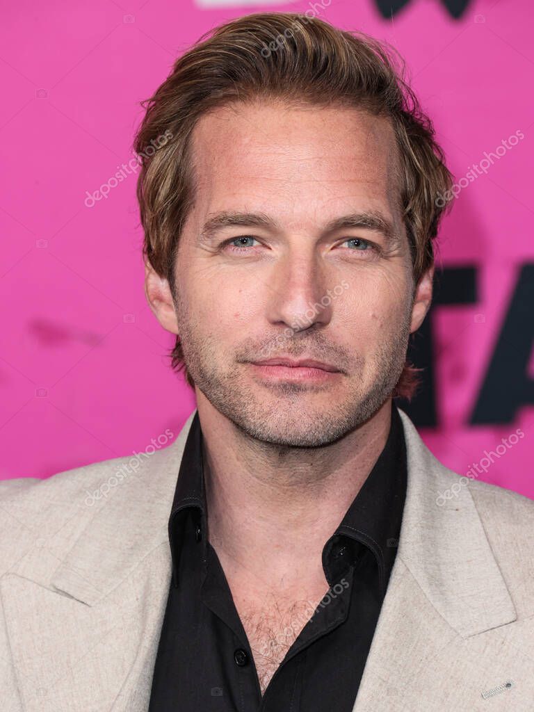 American actor Ryan Hansen arrives at the Los Angeles Premiere Of STARZ ...