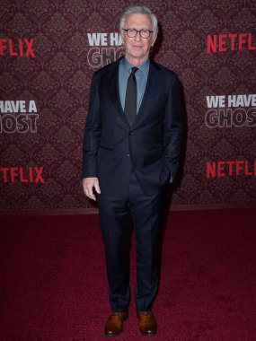 American actor Steve Coulter arrives at the Los Angeles Premiere Of Netflix's 'We Have A Ghost' held at the Netflix Tudum Theater on February 22, 2023 in Hollywood, Los Angeles, California, United States. 