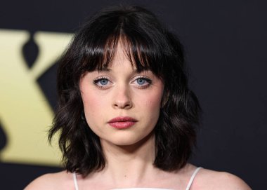 Amanda Fix arrives at the Los Angeles Premiere Of Amazon Prime Video's 'Daisy Jones & The Six' Season 1 held at the TCL Chinese Theatre IMAX on February 23, 2023 in Hollywood, Los Angeles, California, United States. 