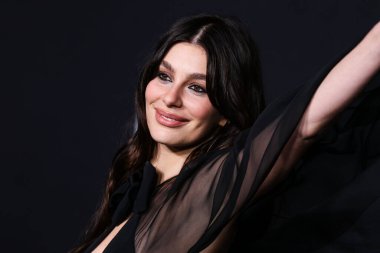 Argentine-American model and actress Camila Morrone arrives at the Los Angeles Premiere Of Amazon Prime Video's 'Daisy Jones & The Six' Season 1 held at the TCL Chinese Theatre IMAX on February 23, 2023 in Hollywood, Los Angeles, California
