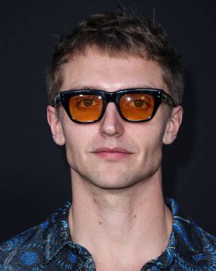 Hart Denton arrives at the Los Angeles Premiere Of Amazon Prime Video's 'Daisy Jones & The Six' Season 1 held at the TCL Chinese Theatre IMAX on February 23, 2023 in Hollywood, Los Angeles, California, United States. 