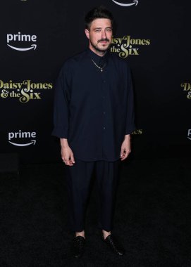 Marcus Mumford of folk band Mumford & Sons arrives at the Los Angeles Premiere Of Amazon Prime Video's 'Daisy Jones & The Six' Season 1 held at the TCL Chinese Theatre IMAX on February 23, 2023  in Hollywood, Los Angeles