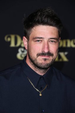Marcus Mumford of folk band Mumford & Sons arrives at the Los Angeles Premiere Of Amazon Prime Video's 'Daisy Jones & The Six' Season 1 held at the TCL Chinese Theatre IMAX on February 23, 2023  in Hollywood, Los Angeles