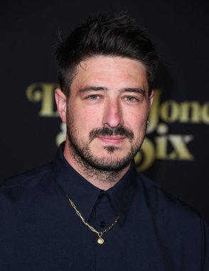 Marcus Mumford of folk band Mumford & Sons arrives at the Los Angeles Premiere Of Amazon Prime Video's 'Daisy Jones & The Six' Season 1 held at the TCL Chinese Theatre IMAX on February 23, 2023  in Hollywood, Los Angeles