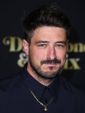 Marcus Mumford of folk band Mumford & Sons arrives at the Los Angeles Premiere Of Amazon Prime Video's 'Daisy Jones & The Six' Season 1 held at the TCL Chinese Theatre IMAX on February 23, 2023  in Hollywood, Los Angeles