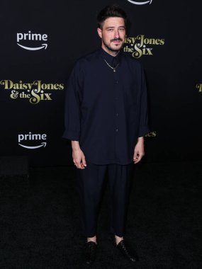 Marcus Mumford of folk band Mumford & Sons arrives at the Los Angeles Premiere Of Amazon Prime Video's 'Daisy Jones & The Six' Season 1 held at the TCL Chinese Theatre IMAX on February 23, 2023  in Hollywood, Los Angeles