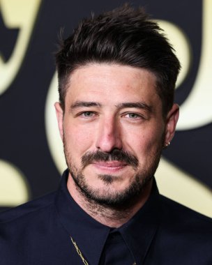 Marcus Mumford of folk band Mumford & Sons arrives at the Los Angeles Premiere Of Amazon Prime Video's 'Daisy Jones & The Six' Season 1 held at the TCL Chinese Theatre IMAX on February 23, 2023  in Hollywood, Los Angeles