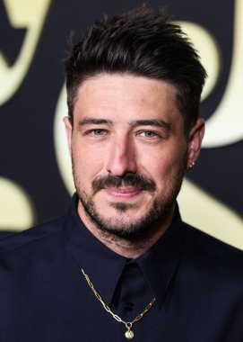 Marcus Mumford of folk band Mumford & Sons arrives at the Los Angeles Premiere Of Amazon Prime Video's 'Daisy Jones & The Six' Season 1 held at the TCL Chinese Theatre IMAX on February 23, 2023  in Hollywood, Los Angeles