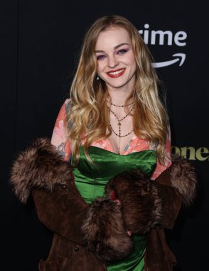 American actress, singer and model Olivia Rose Keegan arrives at the Los Angeles Premiere Of Amazon Prime Video's 'Daisy Jones & The Six' Season 1 held at the TCL Chinese Theatre IMAX on February 23, 2023 in Hollywood, Los Angeles, California