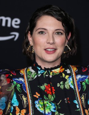Taylor Jenkins Reid arrives at the Los Angeles Premiere Of Amazon Prime Video's 'Daisy Jones & The Six' Season 1 held at the TCL Chinese Theatre IMAX on February 23, 2023 in Hollywood, Los Angeles, California, United States. 