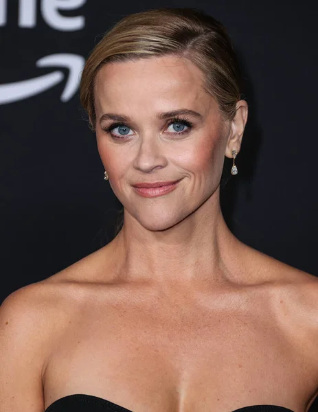 Amerikaanse Actrice Reese Witherspoon Draagt Een Schiaparelli Jurk Reza Sieraden — Stockfoto