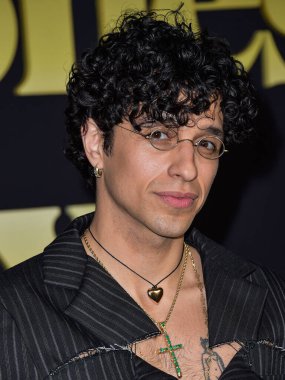 Sebastian Chacon arrives at the Premiere Of Amazon Prime Video's 'Daisy Jones & The Six' Season 1 held at the TCL Chinese Theatre IMAX on February 23, 2023 in Hollywood, Los Angeles, California, United States. 