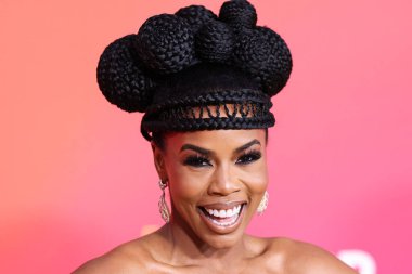 Brandee Evans arrives at the 54th Annual NAACP Image Awards held at the Pasadena Civic Auditorium on February 25, 2023 in Pasadena, Los Angeles, California, United States.