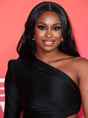 Coco Jones arrives at the 54th Annual NAACP Image Awards held at the Pasadena Civic Auditorium on February 25, 2023 in Pasadena, Los Angeles, California, United States.