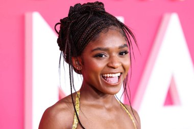 Dominique Thorne arrives at the 54th Annual NAACP Image Awards held at the Pasadena Civic Auditorium on February 25, 2023 in Pasadena, Los Angeles, California, United States.