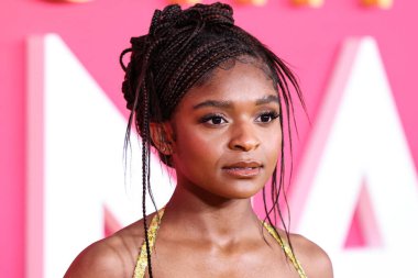 Dominique Thorne arrives at the 54th Annual NAACP Image Awards held at the Pasadena Civic Auditorium on February 25, 2023 in Pasadena, Los Angeles, California, United States.