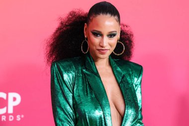 Elarica Johnson arrives at the 54th Annual NAACP Image Awards held at the Pasadena Civic Auditorium on February 25, 2023 in Pasadena, Los Angeles, California, United States.