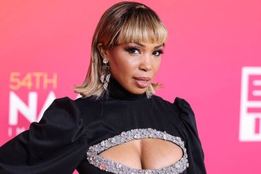 Elise Neal arrives at the 54th Annual NAACP Image Awards held at the Pasadena Civic Auditorium on February 25, 2023 in Pasadena, Los Angeles, California, United States.
