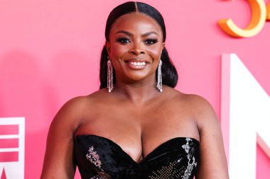 Janelle James wearing Christian Siriano PF23 arrives at the 54th Annual NAACP Image Awards held at the Pasadena Civic Auditorium on February 25, 2023 in Pasadena, Los Angeles, California, United States. 