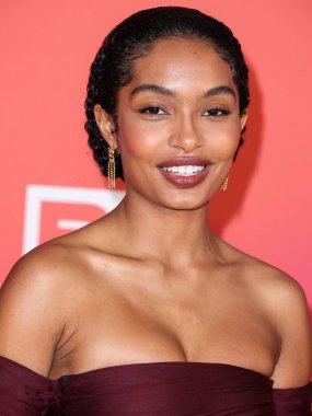 Yara Shahidi arrives at the 54th Annual NAACP Image Awards held at the Pasadena Civic Auditorium on February 25, 2023 in Pasadena, Los Angeles, California, United States.