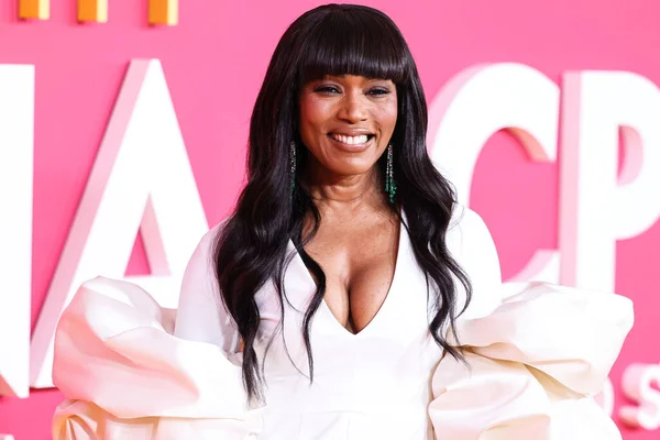 American Actress Angela Bassett Arrives 54Th Annual Naacp Image Awards — Stock Photo, Image