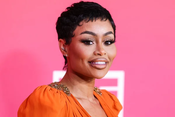 stock image American model and socialite Blac Chyna arrives at the 54th Annual NAACP Image Awards held at the Pasadena Civic Auditorium on February 25, 2023 in Pasadena, Los Angeles, California, United States.