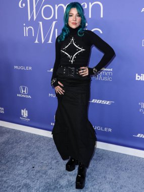 Charlotte Sands arrives at the 2023 Billboard Women In Music held at the YouTube Theater on March 1, 2023 in Inglewood, Los Angeles, California, United States.