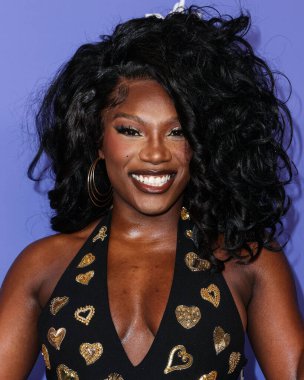 Doechii arrives at the 2023 Billboard Women In Music held at the YouTube Theater on March 1, 2023 in Inglewood, Los Angeles, California, United States. 