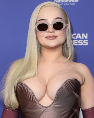 Kim Petras arrives at the 2023 Billboard Women In Music held at the YouTube Theater on March 1, 2023 in Inglewood, Los Angeles, California, United States.