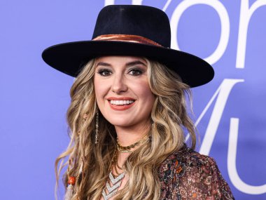 Lainey Wilson arrives at the 2023 Billboard Women In Music held at the YouTube Theater on March 1, 2023 in Inglewood, Los Angeles, California, United States. 