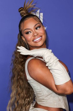 Latto arrives at the 2023 Billboard Women In Music held at the YouTube Theater on March 1, 2023 in Inglewood, Los Angeles, California, United States. 
