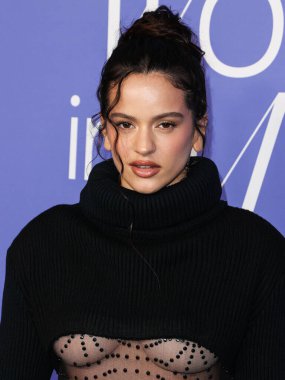 Rosalia arrives at the 2023 Billboard Women In Music held at the YouTube Theater on March 1, 2023 in Inglewood, Los Angeles, California, United States. 
