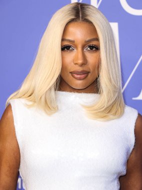 Victoria Monet arrives at the 2023 Billboard Women In Music held at the YouTube Theater on March 1, 2023 in Inglewood, Los Angeles, California, United States.