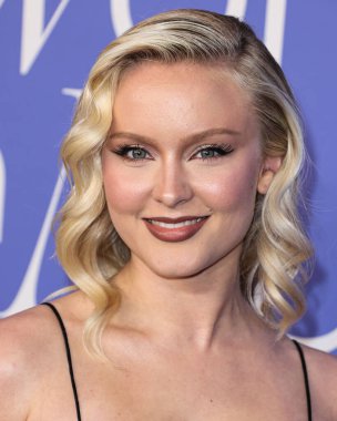 Zara Larsson wearing a Schiaparelli dress arrives at the 2023 Billboard Women In Music held at the YouTube Theater on March 1, 2023 in Inglewood, Los Angeles, California, United States. 