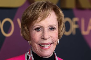 American actress, comedian, singer and writer Carol Burnett arrives at NBC's 'Carol Burnett: 90 Years Of Laughter + Love' Birthday Special held at AVALON Hollywood and Bardot on March 2, 2023 in Hollywood, Los Angeles, California, United States. 