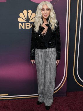 American singer, actress and television personality Cher arrives at NBC's 'Carol Burnett: 90 Years Of Laughter + Love' Birthday Special held at AVALON Hollywood and Bardot on March 2, 2023 in Hollywood, Los Angeles, California, United States. 